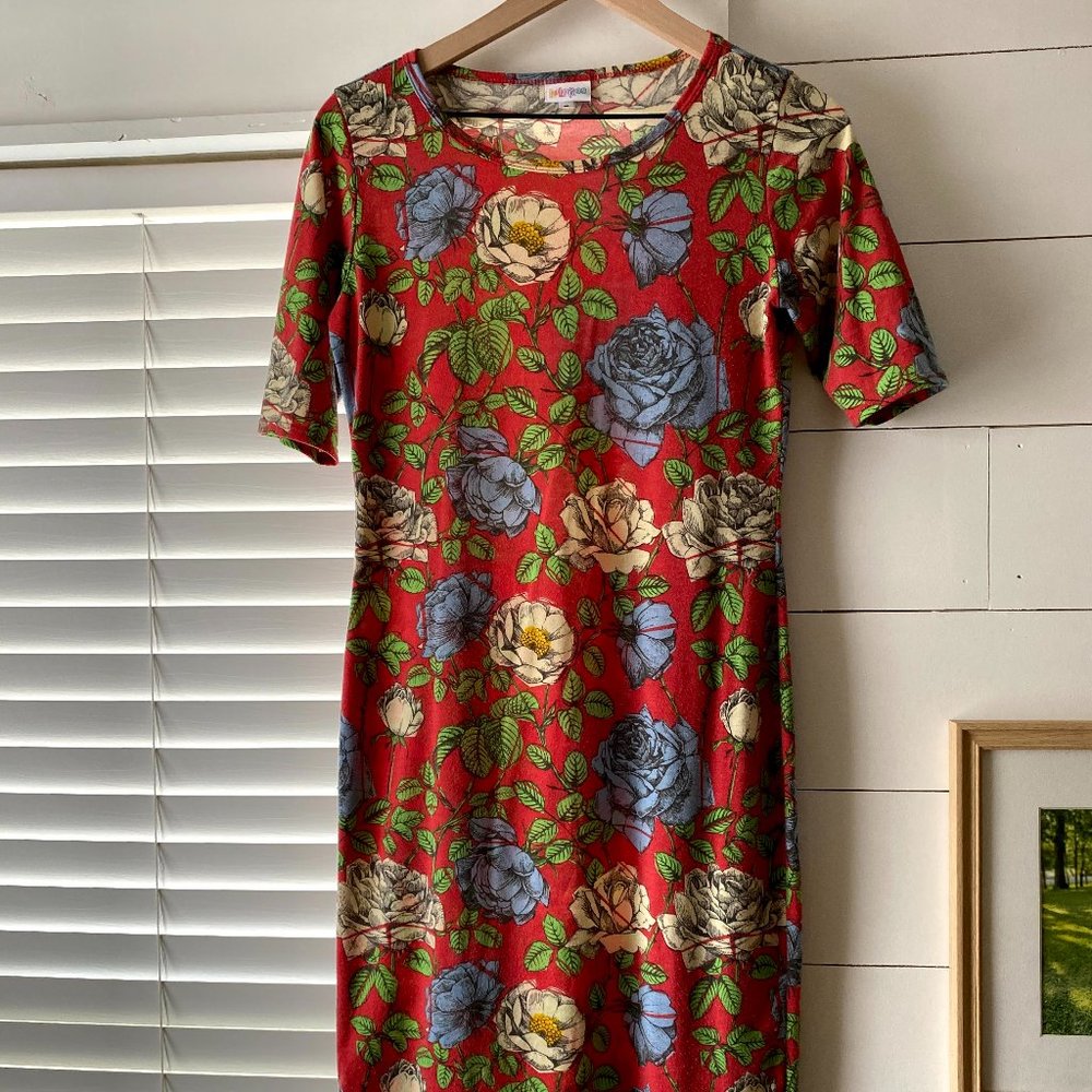 LulaRoe Julia Floral Midi